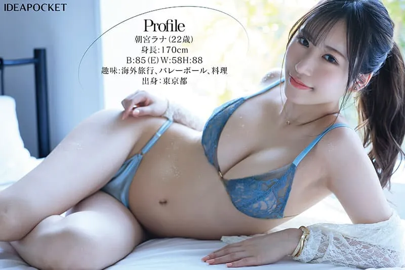 【7月出道新人AV女优】朝宫来奈，现役女大生写真偶像转战成人片