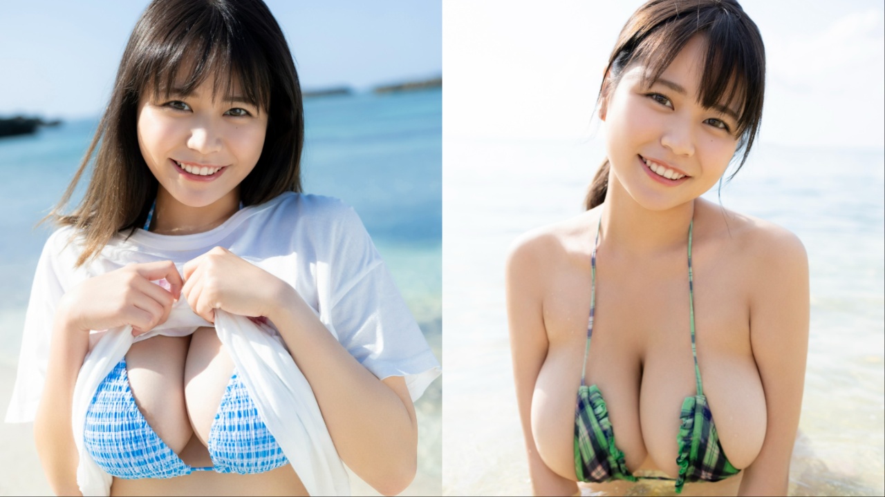 L级巨乳女大生田野忧AV解禁！最强写真新人撞脸有村架纯，才出道就下海当女优