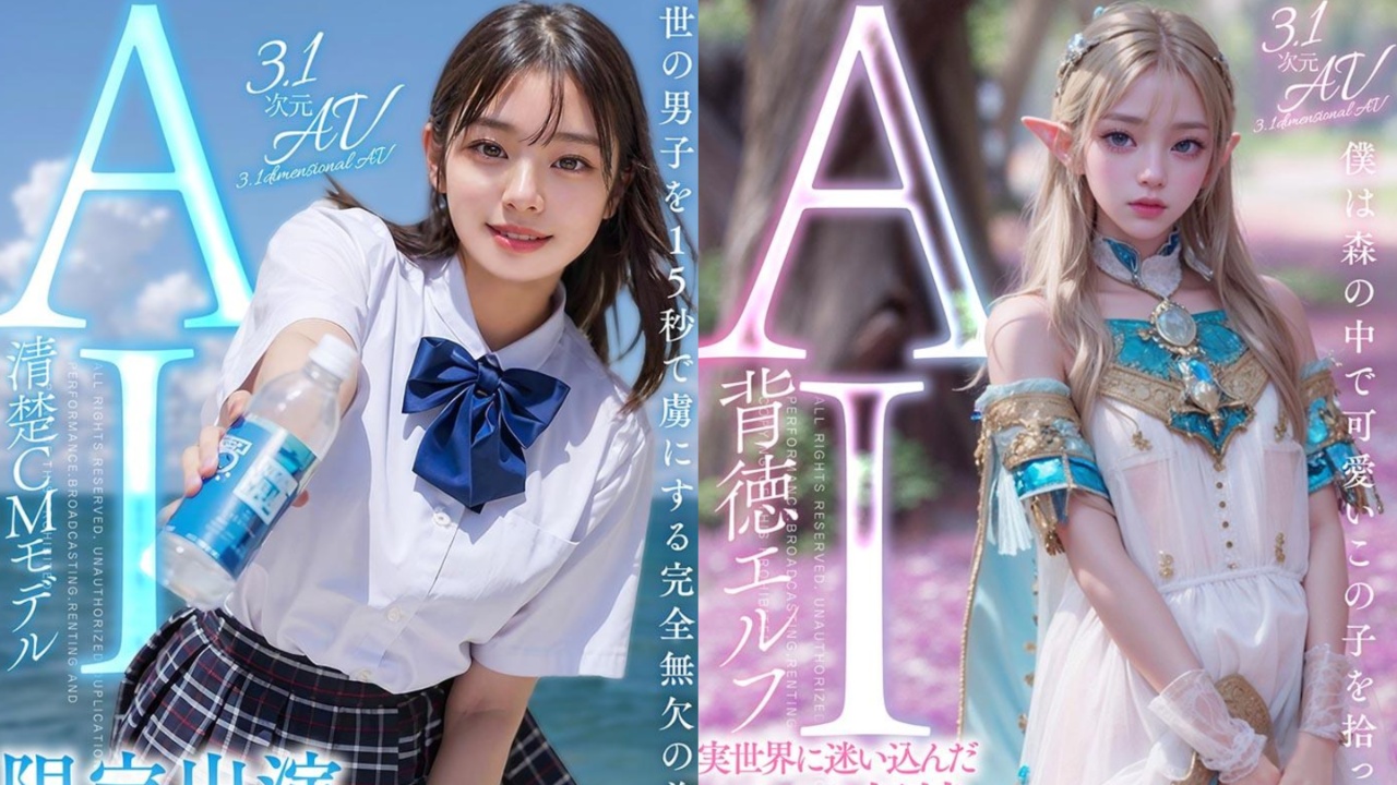 6位AI AV女优本体大揭密！进到3.1次元也绝顶的身材主人，原来是她们